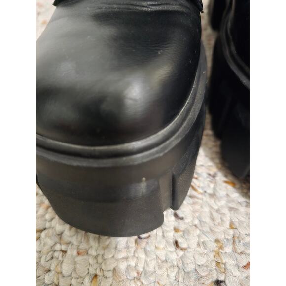 Madden Girl 2" Platform Guster Combat Boots Size 9 EUC - Picture 8 of 10